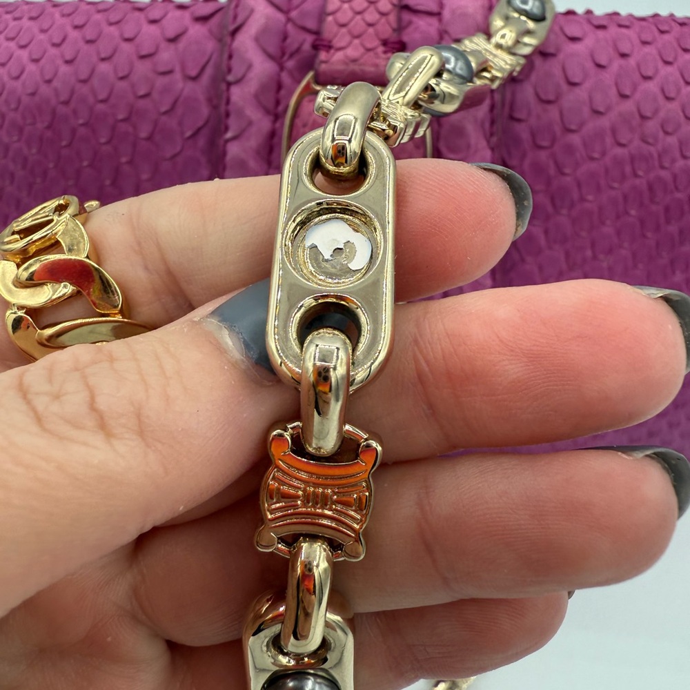 Vintage Celine Python Shoulder bag - image 4